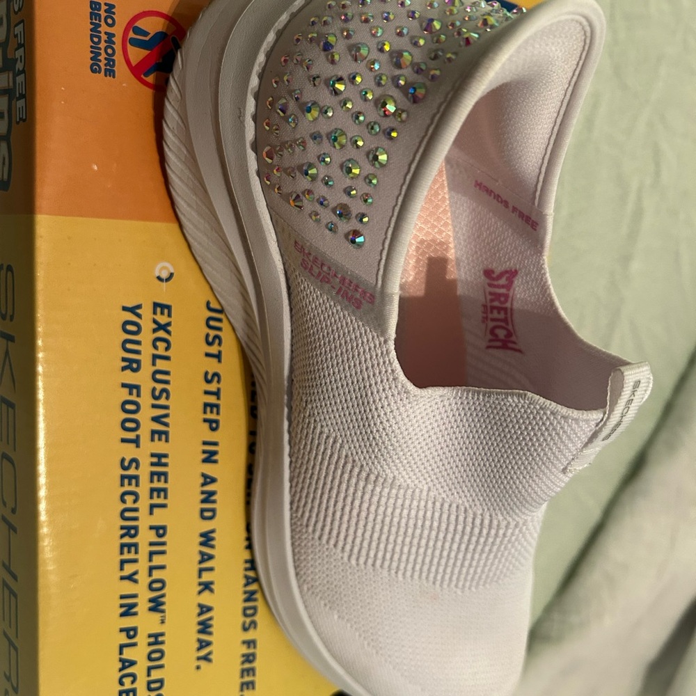 COPY - Skechers Women's White Slip-On Shoes